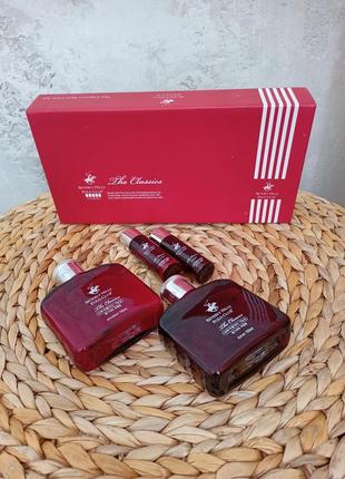 Мужской набор корейской косметики для ухода за кожей polo club beverly hills the classics skin care set4 фото