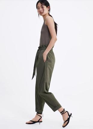 Жіночі стильні літні брюки від zara3 фото