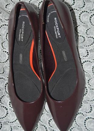 Туфлі човники шкіра rockport by adidas розмір 40 7 41, туфлі7 фото