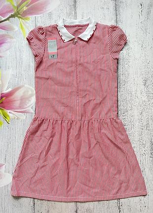 Круте плаття в клітку шкільна форма matalan 10років