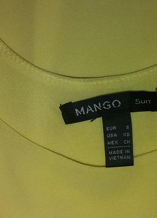 Шифоновая блуза mango с-м 4
