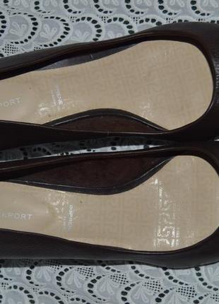 Туфлі лодочки шкіра rockport adiprene by adidas розмір 40 7 41, туфли8 фото