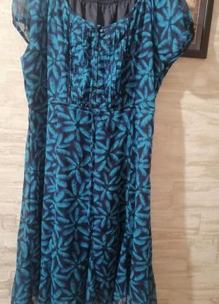 Лёгкое шифоновое платье