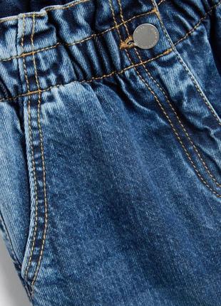 Трэндовые джинсы для девочки с органического хлопка next великобритания5 фото