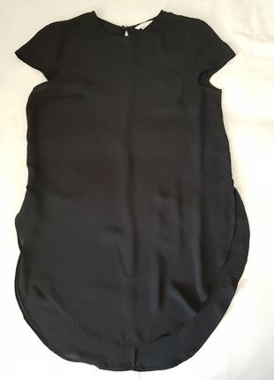Удлинённая блузка из тоненькой ткани шифона.4 фото