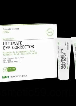 Innoaesthetics ретиноловый пилинг ultimate eye corrector vit a 3% 2 x 10 g.1 фото