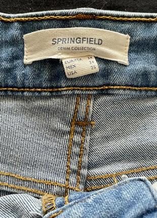 Джинсовые шорты springfield, xs3 фото