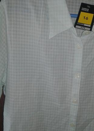 Нежная коттоновая рубашка/блуза2 фото