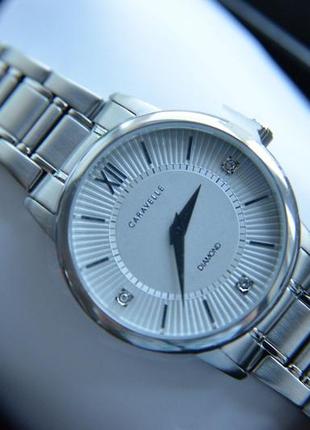 Бриллианты. женские часы с бриллиантами caravelle bulova