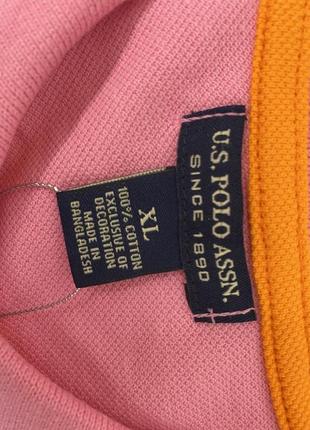 Новая женская футболка поло us polo assn3 фото