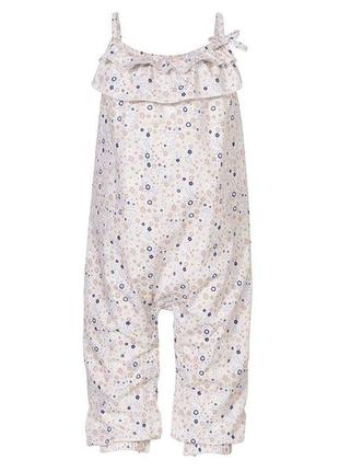 Летний комбинезон на девочку lupilu pure collection