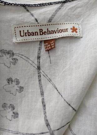 Urban behaviour легкое летнее хлопковое платье uk 123 фото