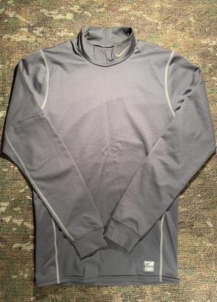 Термо лонгслив nike pro combat, оригинал, размер s
