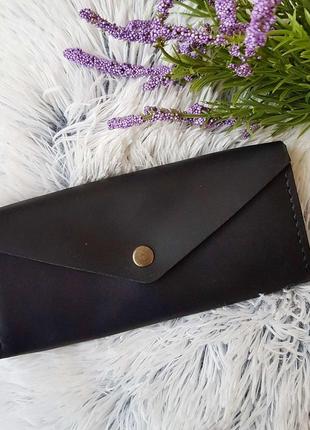 Женский кожаный кошелек ручной работы stedley классик 2