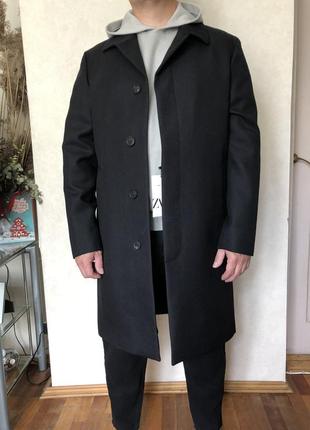 Мужское пальто zara1 фото