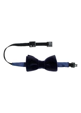 H&m новый фирменный бархатный галстук - бабочка на резинке стильному мальчику1 фото