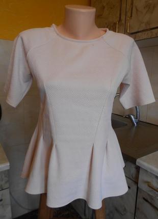 Блузка нежно-розовая1 фото