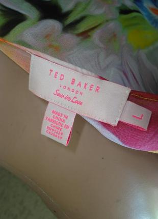 Блуза туника ted baker р.14  (дл.85)3 фото