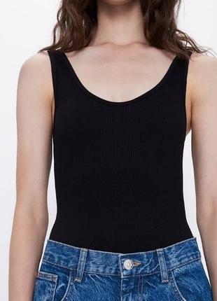 Эластичный боди  zara