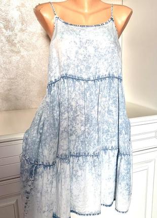 ❤️ брендове котоновое плаття сарафан4 фото