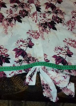 Женственная нарядная легкая блуза, ххл, пог 63, belk, америка4 фото