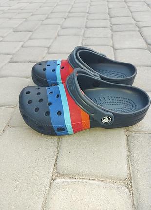 Сабо, шлепки crocs m5w7-37/38-23cm