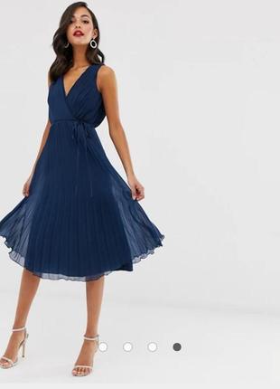 Платье плиссе