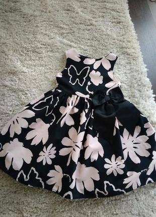 Шикарное платьице для маленькой принцессы 1-3 года