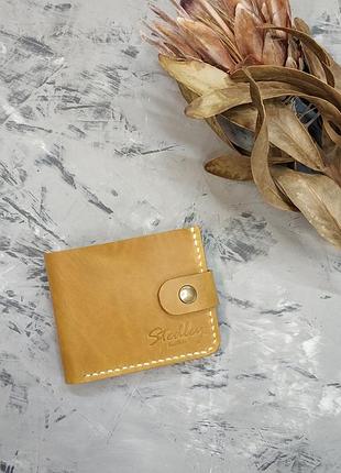 Чоловічий шкіряний гаманець, гаманець ручної роботи орсо 2