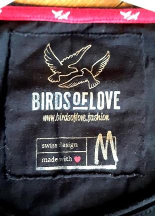 Дизайнерська, модна футболка. 100% cotton "my love story" birds of love.швейцарія.6 фото