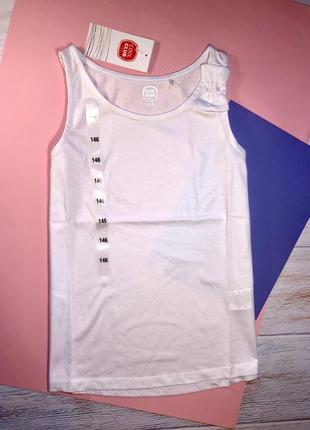 Для дівчинки майка з бантиком 146 р