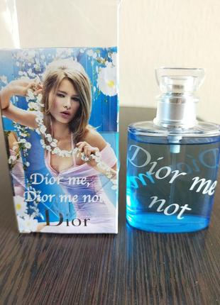 Туалетна вода christian dior dior me, dior me not