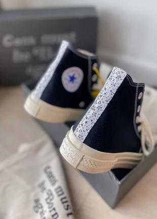 Стильные кеды converse черно белые7 фото