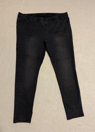 Завужені джегиннсы,plus-size