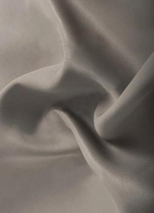 Портьерная ткань для штор блэкаут серо-кофейного цвета