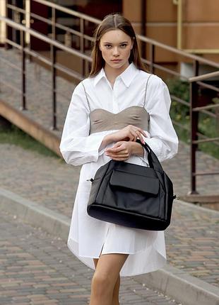 Женская спортивная сумка sambag vogue bkt черный