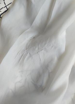Пиджак без застежки белый4 фото