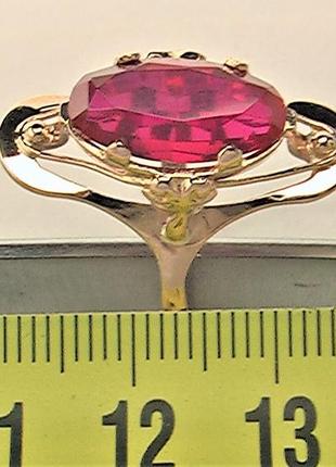 Кільце перстень золото срср 583 проба 4,48 грама 19,5 розмір8 фото