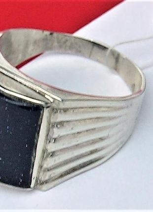 Кольцо перстень серебро 925 проба 7,65 грамма 22 размер