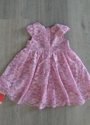 Новое нарядное платье ф. george р. 3-6 мес и дольше с биркой7 фото
