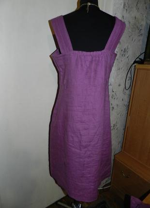 Льняное-100%, платье-сарафан с болеро-жакетом 2 в1,большого размера,mexx3 фото