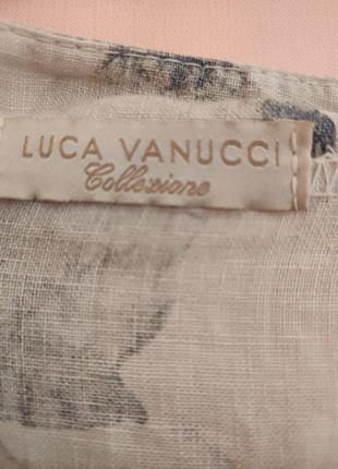 Сорочка/блуза льон 100%,італія4 фото