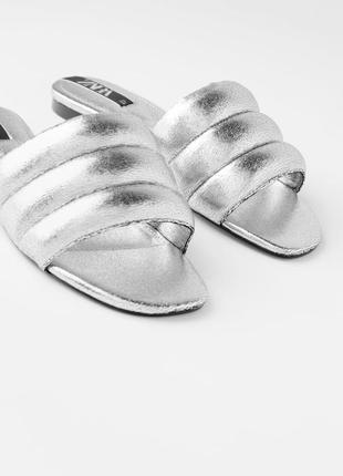 Шлепки zara