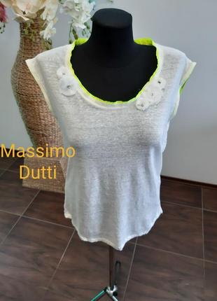 Блуза футболка massimo dutti1 фото