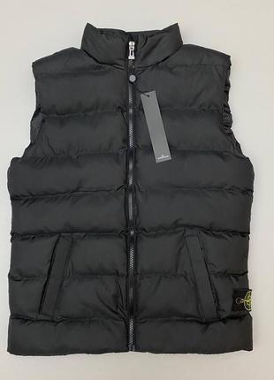 Жилетка стьобаний stone island чоловіча