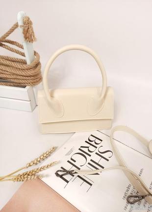 Жіночий білий клатч, кремова сумочка жіноча сумочка клатч кремовий