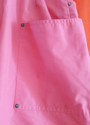 Женские розовые штаны баллоны повседневные брюки.4 фото