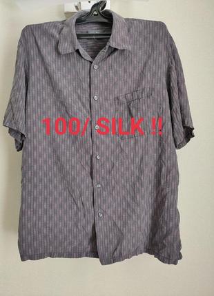 💯 silk сорочка, рубашка marks spencer1 фото