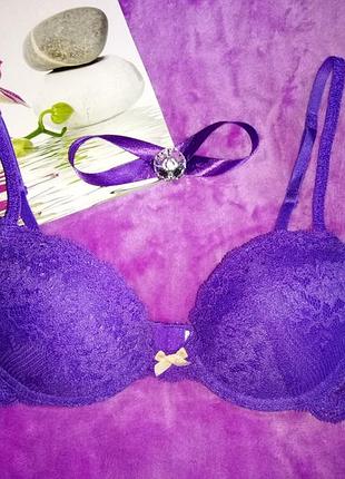 70в ніжний мереживний бюстгальтер з гладкою формованою чашкою topshop (топшоп)