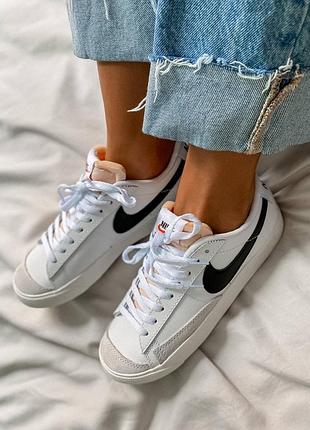 Кроссовки мужские найк nike blazer 77 low '77' vintage white